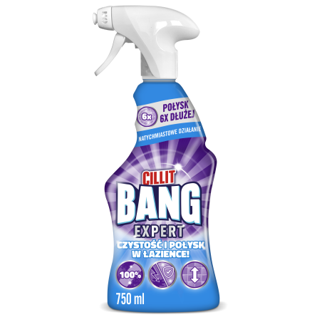 CILLIT BANG Czystość i Połysk w łazience Spray 750 ml